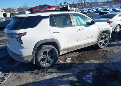 2025 Chevrolet Equinox Awd Lt from USA, damaged, VIN 3GNAXPEGXSL173696